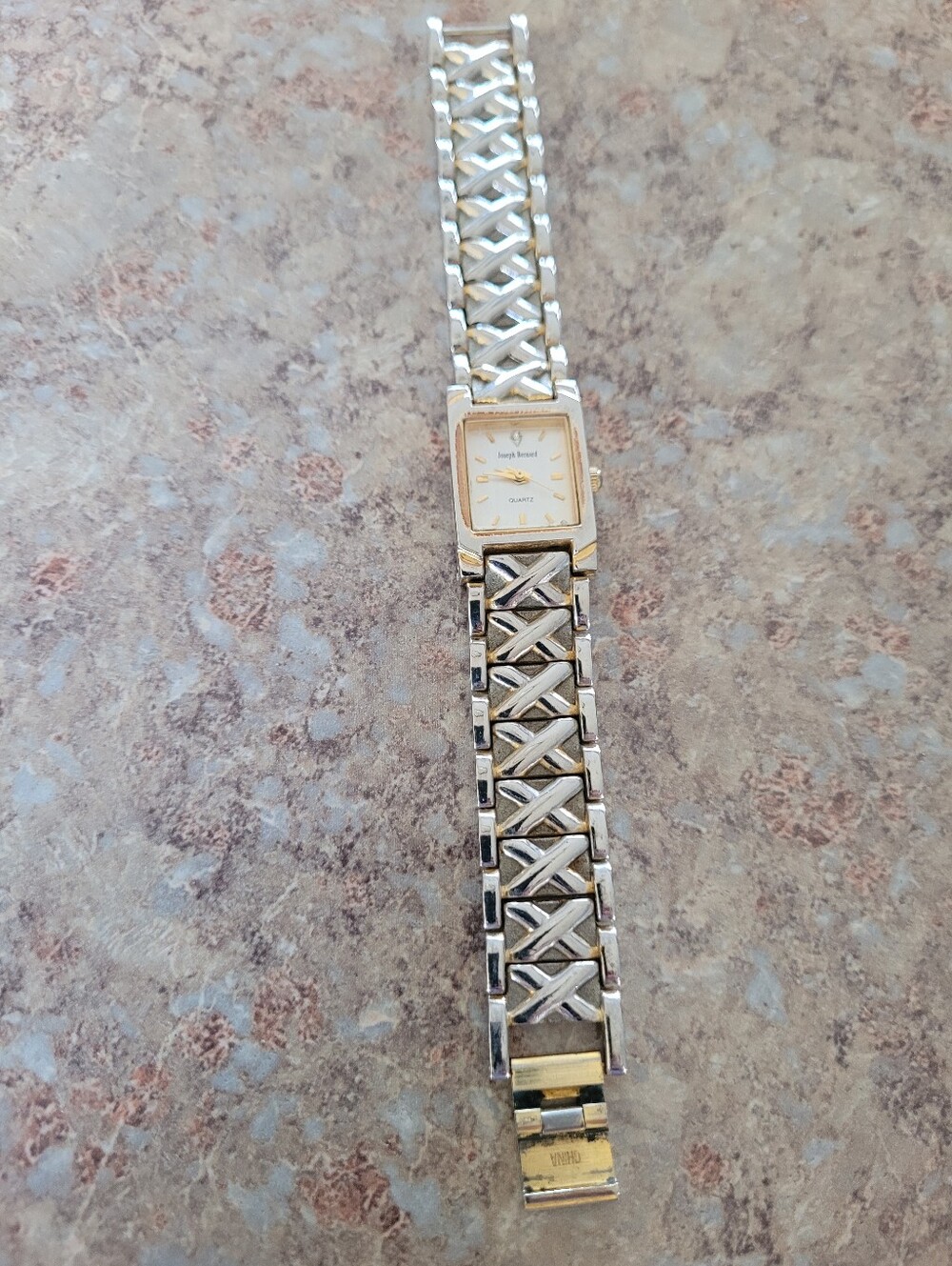 Joseph Bernard Women's Quartz Square Analog Dress Watch